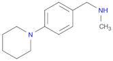 N-Methyl-1-(4-(piperidin-1-yl)phenyl)methanamine