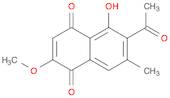 6-acetyl-5-hydroxy-2-methoxy-7-methyl-naphthalene-1,4-dione