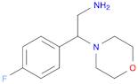 2-(4-FLUORO-PHENYL)-2-MORPHOLIN-4-YL-ETHYLAMINE