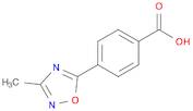 Benzoicacid, 4-(3-methyl-1,2,4-oxadiazol-5-yl)-