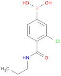 3-CHLORO-4-(N-ISOPROPYLCARBAMOYL)PHENYLBORONIC ACID