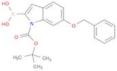 (6-(Benzyloxy)-1-(tert-butoxycarbonyl)-1H-indol-2-yl)boronic acid