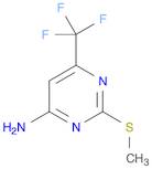 2-(Methylsulfanyl)-6-(trifluoromethyl)-4-pyrimidinamine
