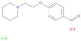 4-(2-(Piperidin-1-yl)ethoxy)benzoic acid hydrochloride