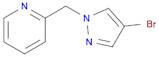 2-(4-BROMO-PYRAZOL-1-YLMETHYL)-PYRIDINE