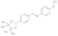 4-[(4-Methoxyphenylimino)methyl]phenylboronic acid pinacol ester