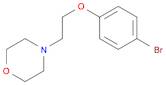 Morpholine,4-[2-(4-bromophenoxy)ethyl]-