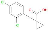 1-(2,4-Dichlorophenyl)cyclopropanecarboxylic acid