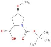 (2S,4R)-1-(tert-butoxycarbonyl)-4-methoxypyrrolidine-2-carboxylic acid