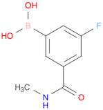 3-FLUORO-5-(METHYLCARBAMOYL)PHENYLBORONIC ACID