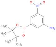 3-Nitro-5-(4,4,5,5-tetramethyl-1,3,2-dioxaborolan-2-yl)aniline