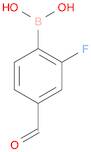 2-FLUORO-4-FORMYLPHENYLBORONIC ACID