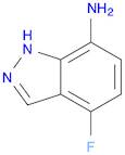 1H-Indazol-7-amine,4-fluoro-