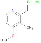 2-(Chloromethyl)-4-methoxy-3-methylpyridine hydrochloride