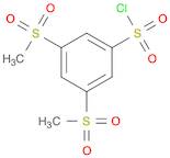 3,5-Bis(methylsulfonyl)benzenesulfonyl chloride