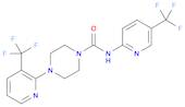 4-[3-(TRIFLUOROMETHYL)-PYRIDIN-2-YL]-N-[5-(TRIFLUOROMETH YL)-PYRIDIN-2-YL]-1-PIPERAZINECARBOXAMIDE