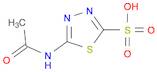 1,3,4-Thiadiazole-2-sulfonic acid, 5-(acetylamino)-