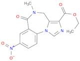 Ethyl 5-methyl-8-nitro-6-oxo-5,6-dihydro-4H-benzo[f]imidazo[1,5-a][1,4]diazepine-3-carboxylate