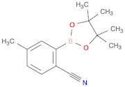 4-Methyl-2-(4,4,5,5-tetramethyl-1,3,2-dioxaborolan-2-yl)benzonitrile