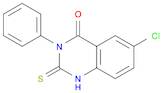 6-CHLORO-3-PHENYL-2-THIOXO-2,3-DIHYDRO-4(1H)-QUINAZOLINONE