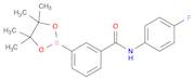 N-(4-Fluorophenyl)-3-(4,4,5,5-tetramethyl-1,3,2-dioxaborolan-2-yl)benzamide