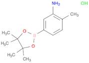 3-AMINO-4-METHYLPHENYLBORONIC ACID, PINACOL ESTER, HCL