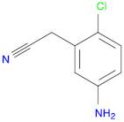 2-(5-Amino-2-chlorophenyl)acetonitrile