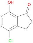 4-Chloro-7-hydroxy-2,3-dihydroinden-1-one
