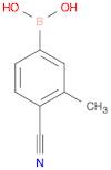 (4-Cyano-3-methylphenyl)boronic acid