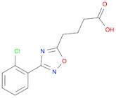 4-[3-(2-CHLOROPHENYL)-1,2,4-OXADIAZOL-5-YL]BUTANOIC ACID