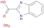 1H-Benzimidazole-2-carboxylicacid, hydrate (1:1)