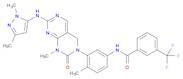 N-(3-(7-(1,3-dimethyl-1H-pyrazol-5-ylamino)-1-methyl-2-oxo-1,2-dihydropyrimido[4,5-d]pyrimidin-3(4H)-yl)-4-methylphenyl)-3-(trifluoromethyl)benzamide