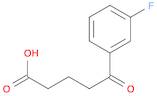 5-(3-FLUOROPHENYL)-5-OXOVALERIC ACID