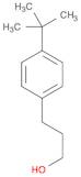 Benzenepropanol,4-(1,1-dimethylethyl)-