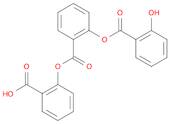 Benzoic acid, 2-[(2-hydroxybenzoyl)oxy]-, 2-carboxyphenyl ester