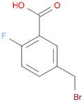 Benzoic acid, 5-(bromomethyl)-2-fluoro-