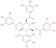 b-D-Glucopyranose,1,2,3,6-tetrakis(3,4,5-trihydroxybenzoate)