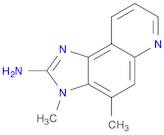3H-Imidazo[4,5-f]quinolin-2-amine,3,4-dimethyl-