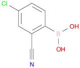4-Chloro-2-cyanophenylboronic acid