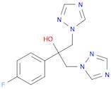 2-(4-Fluorophenyl)-1,3-di(1H-1,2,4-triazol-1-yl)propan-2-ol