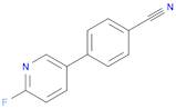 Benzonitrile, 4-(6-fluoro-3-pyridinyl)-