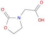 3-Oxazolidineacetic acid, 2-oxo-