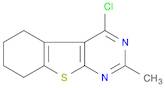 [1]Benzothieno[2,3-d]pyrimidine,4-chloro-5,6,7,8-tetrahydro-2-methyl-