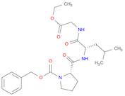 (S)-Benzyl 2-(((S)-1-((2-ethoxy-2-oxoethyl)amino)-4-methyl-1-oxopentan-2-yl)carbamoyl)pyrrolidine-1-carboxylate