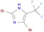 1H-Imidazole,2,5-dibromo-4-(trifluoromethyl)-