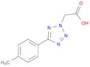 2H-Tetrazole-2-aceticacid, 5-(4-methylphenyl)-