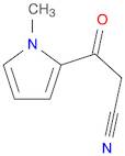 3-(1-Methyl-1H-pyrrol-2-yl)-3-oxopropanenitrile