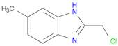 2-(chloromethyl)-5-methyl-3H-benzoimidazole