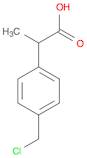 Benzeneacetic acid,4-(chloromethyl)-a-methyl-