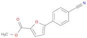 2-Furancarboxylic acid,5-(4-cyanophenyl)-, methyl ester